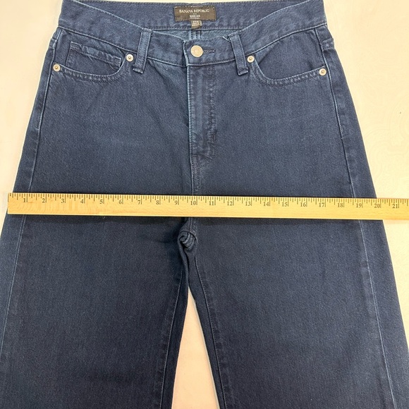 Banana Republic Dark Blue Flare Jeans - Picture 8 of 10